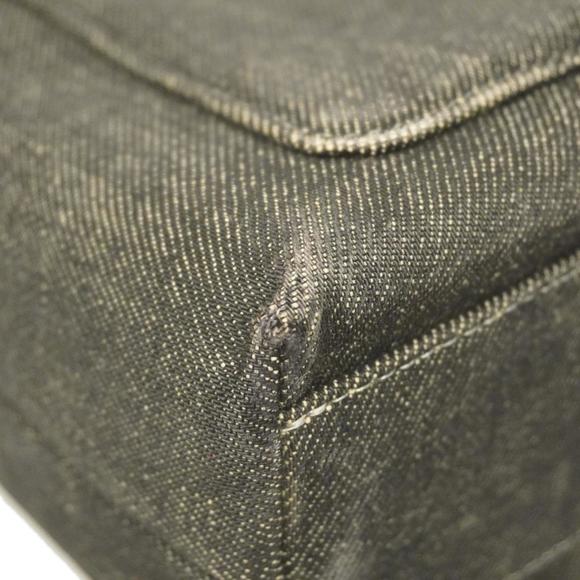 Chanel handbag denim black ladies - Picture 12 of 16